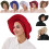Leichtes Polyester-Sonnenhut-Set mit abnehmbarer-Schwarz 2