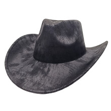 Atmungsaktive Vintage-Cowboyhüte, praktische-Schwarz M
