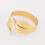 Blatt-Armkette, flexibler Strand-Schmuck, funkelnder-Gold 6