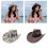 Adjustable Western Cowboy Hats Unisex Foldable Hat-Black M 3