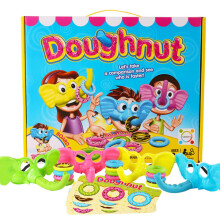Doh Nutters Elephant Table Games for Children  Puzzle Games to Promote Creativity