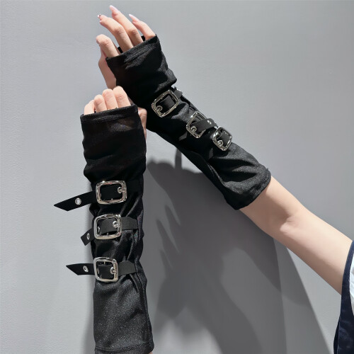 Punk-Armhüllen, Armabdeckung, Sonnenschutz,-Ring-Stil 2