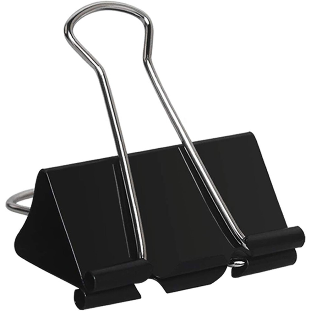 Tempered Steel Binder Clips, 10 Pcs Extra Large, 2.3 Inch Width, Durable And Rust-Resistant, Perfect For Document Binding And Food Bag Sealing 9148971570656