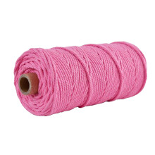 Quality Cotton Yarn Material, 30-Color Macrame Cord, Polyester Twine For Needlework, 110-Yard Length, Anti-Marking, No Fading, No Pilling, Strength Se