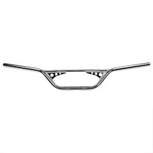 Guidão para personalização de motocross, guidão para pit bike preto brilhante, 25 mm, estilo retrô, barra drag com fácil instalação, Dur Uni