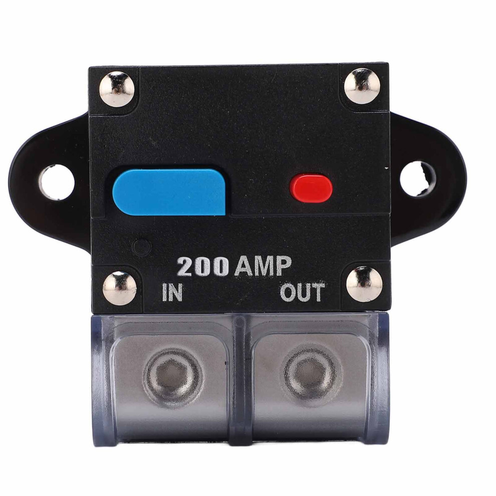Inline Resettable Fuse For Automotive And Solar Applications, Manual Reset Overcurrent Protect Circuit Breaker With Waterproof Housing For Marine, Rv 9190834489858