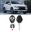 Coque de clé télécommande pour modèles Mitsubishi, compatible avec Eclipse, Lancer, Galant et Endeavor. 4