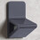 Shower Footrest  Triangular Leg Shaving Stool  Stable Foot Support  Black 2