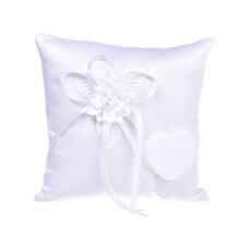 wedding ring cushion, ring holder, rustic wedding, bride, white