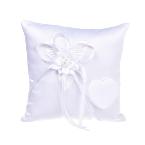 wedding ring cushion, ring holder, rustic wedding, bride, white