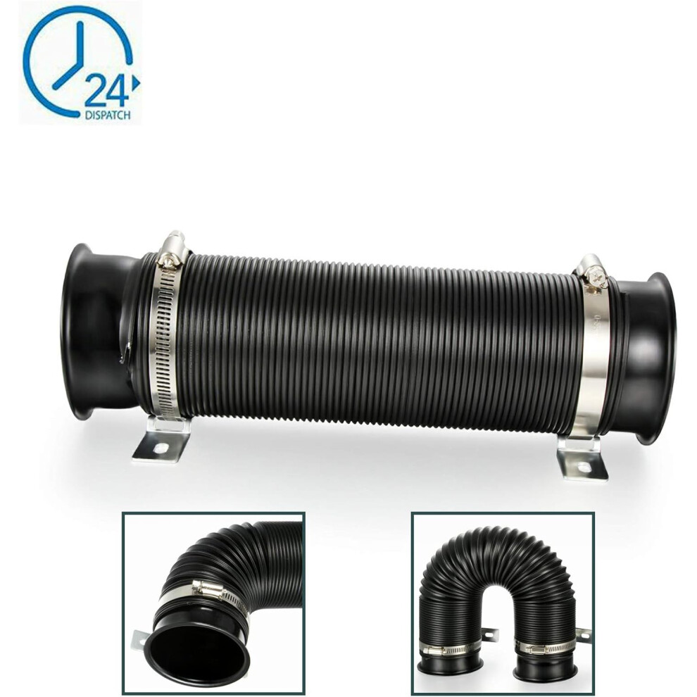 Intake Air Filter To Improve Throttle Response And Boost Engine Power, Premium And Durable Air Duct Hose For Extended Lifespan, Flexible To 39-3/8" 9358999440255