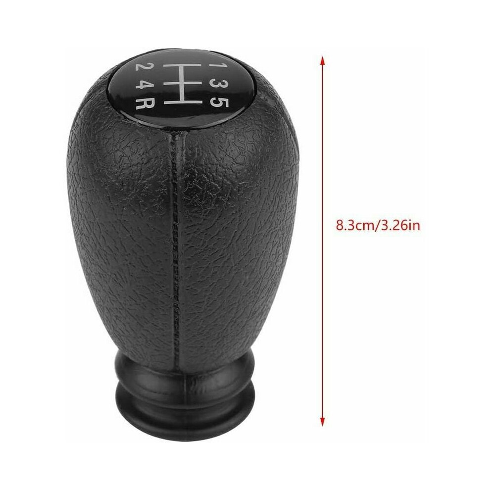 Stylish Gear Knob For Wide Application, Ergonomic Design Exquisite Workmanship Abs Plastic Shift Knob With Anti-Rust Effect For Your Vehicle's 9128293325110