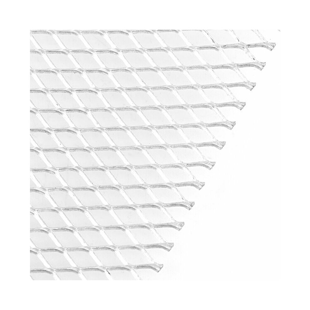 Versatile Automotive Grille Insert, Aluminum Alloy Mesh With Rhombic Hole For Breathable Protection 9128293325141