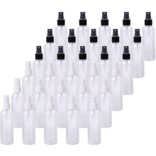 Makeup Cosmetic Bottles, Clear Fine Uniform Mist Spray For Essential Oils And Cosmetics With Portable Refillable PET Plastic Containers