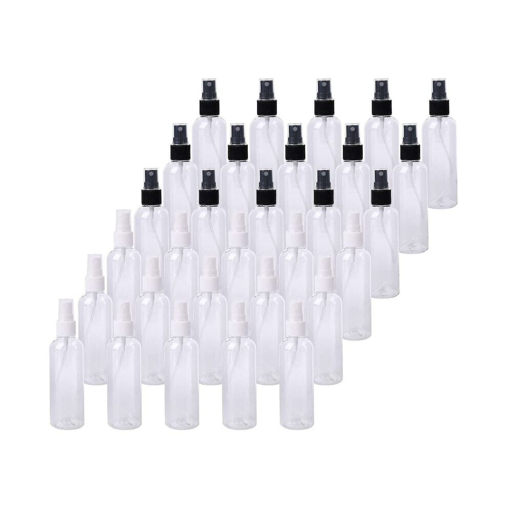 Makeup Cosmetic Bottles, Clear Fine Uniform Mist Spray For Essential Oils And Cosmetics With Portable Refillable PET Plastic Containers