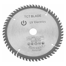 Wide Application Circular Saw Blade, Durable 60 Tungsten Carbide Teeth for Labor-Saving Cutting, Professional Quality Hard Alloy (165Mm)