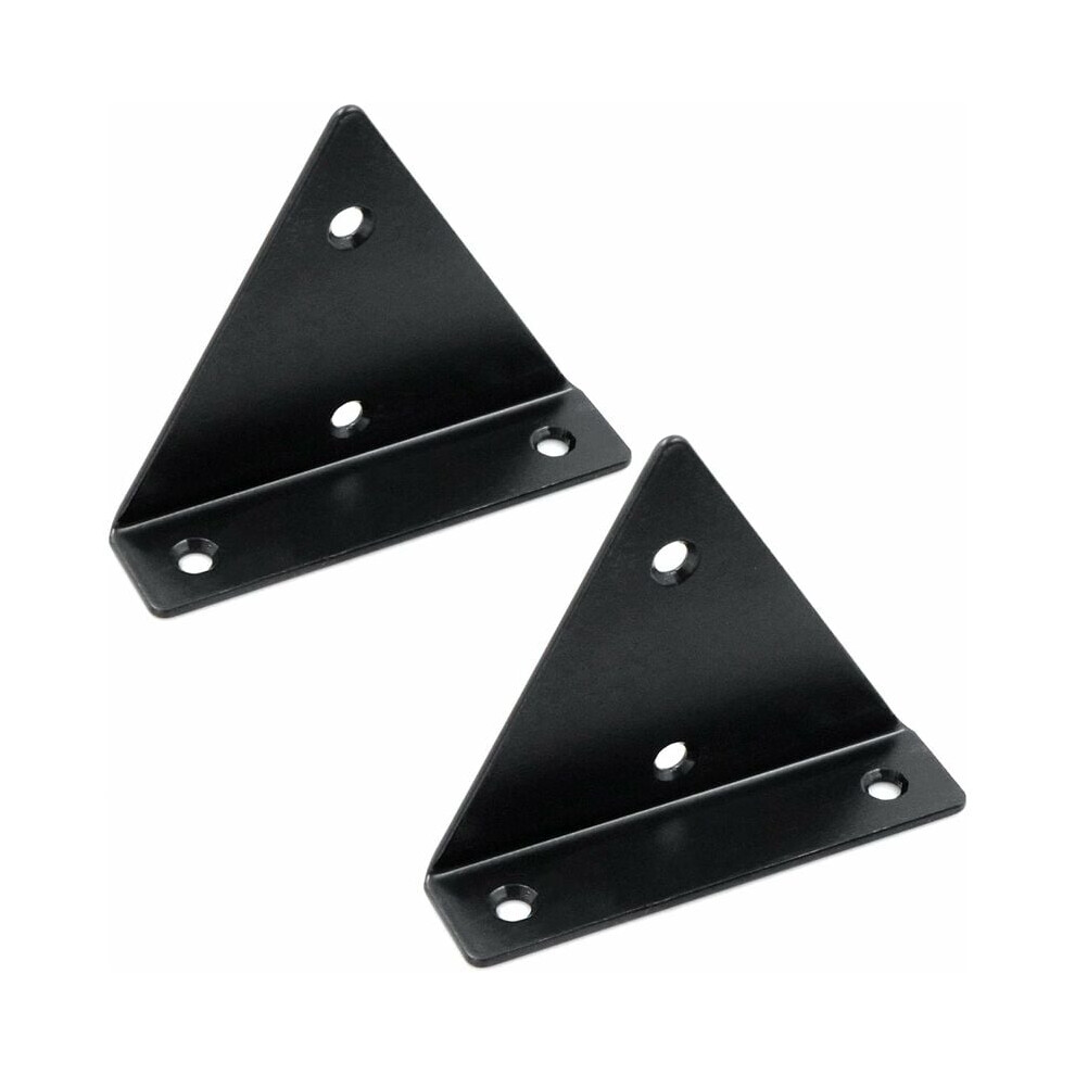 Stable Triangular Structure Brackets, Easy To Install Invisible Shelf Brackets, Heavy Duty Metal Floating Shelf Supports, Rust Resistant Wall Mounted 9173940507593