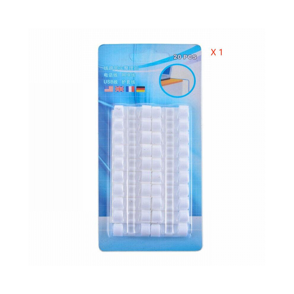 Wire Clamp Upgrade, Self Adhesive Clamp For Clean Tidy Cable Management, Easy Installation With Strong Adhesive For Multipurpose Cord Control, Second 9004841502984