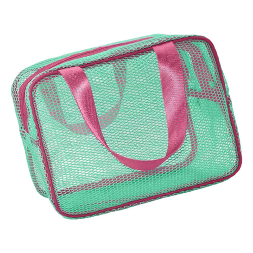 Mesh Organizers Pouch Durable Waterproof Designs For-Green