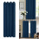 Soundproof Thermal Curtain Cold Blocking-Light Grey 132 160cm 3
