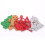 Festival Felt Gingerbreads Snowflake Decorations 10Pieces-3 4