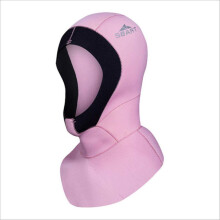 3Mm Neoprene Scuba Diving Hat Wetsuit Hood Divers Cap Thermal QuickDry Sunscreen Pink Camouflage Size L