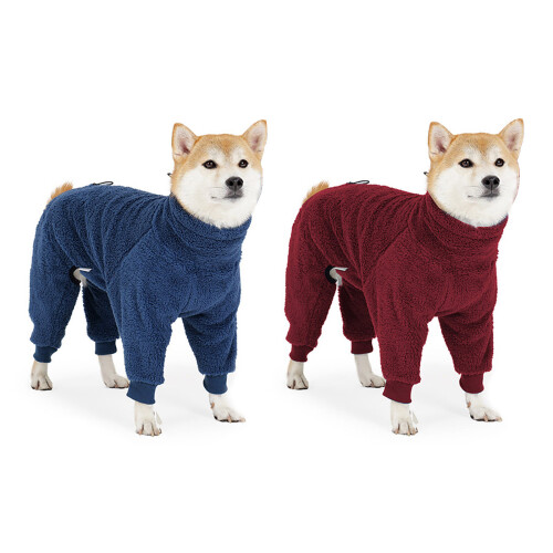 Pyjama confortable pour chien, couverture complète,-Bleu XXXL 1