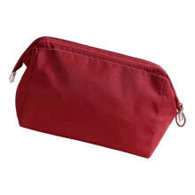 Nylon Makeup Organizer Multi Compartment Waterproof-Red
