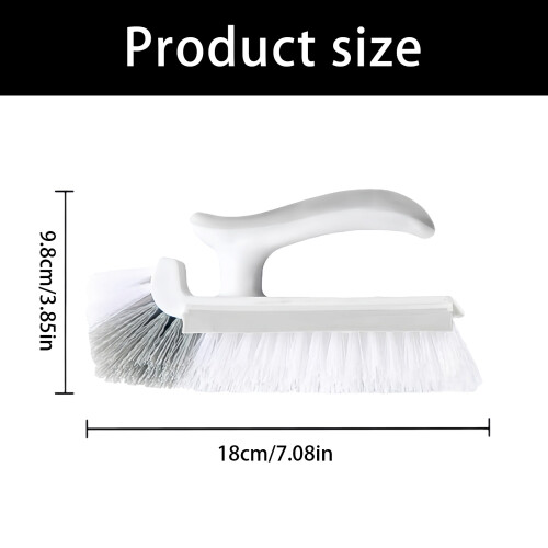 Heavy Duty Corner Dust Remover Flexible Bristles Design-White 2