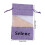 Travel Friendly Linen Storage Pouches Drawstring Closure-Purple 4