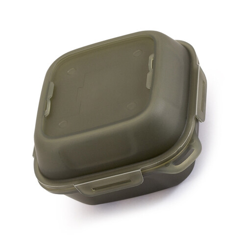 Praktische eiercontainer met 4 compartimenten en schokbestendige