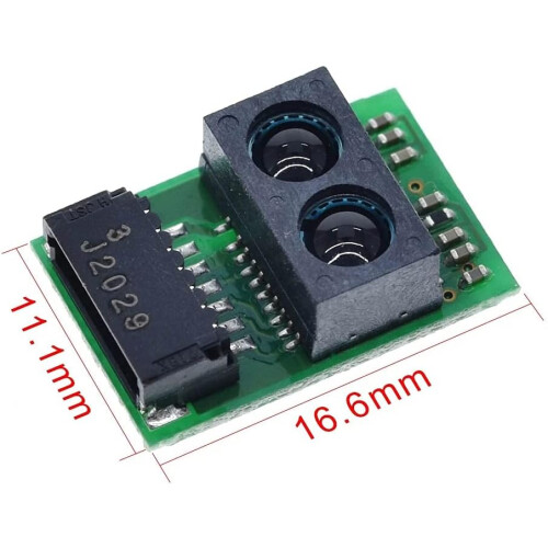 GP2Y0E03 IR Distance Sensor Module 450 Cm Range, Infrared Ranging Sensor, I2C Output, Arduino Compatible 1