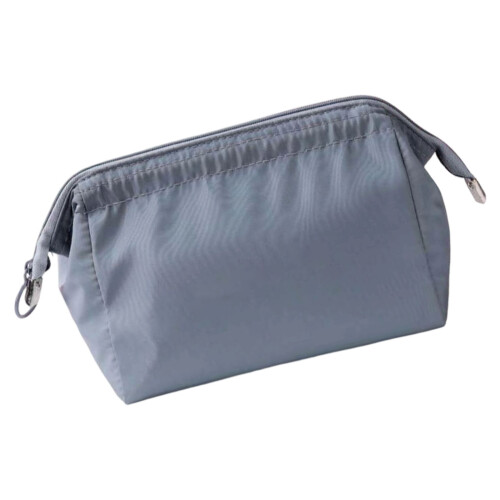 Waterproof Travel Makeup Bag Multi Compartment Cosmetic-grey