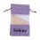 Travel Friendly Linen Storage Pouches Drawstring Closure-Purple 1