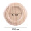 Non-Slip Felt Mats Shock-Proof Floor Protectors, Solid Wood Castor Cups 4