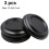 Solid Wood Material Castor Cups, Wide Application Non-Slip Felt Mats 2