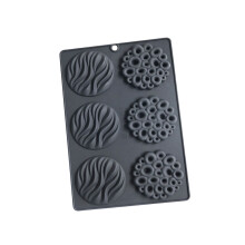 Waves Design siliconen cakevormen voor elegant-Zwart