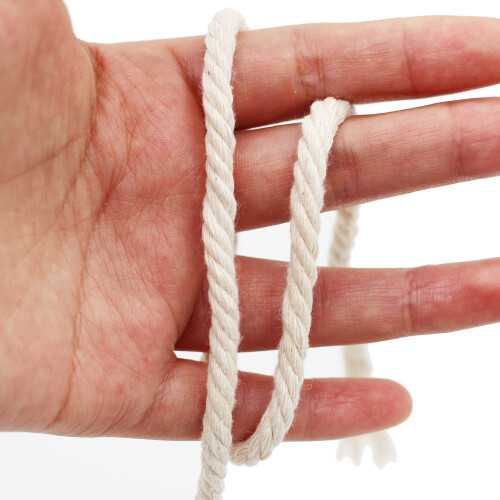 Artisan's Delight, Eco-Friendly Macrame String, 4 Strands Twisted For Maximum Flexibility, Multi-Purpose Macrame Rope, Perfect For Crafting Unique Hom 1