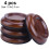 Non-Slip Felt Mats Shock-Proof Floor Protectors, Solid Wood Castor Cups 2
