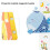Growth Chart With Dinosaur Pattern, Personalized Wall Decor For Endearing Moments 7