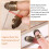 Craftsmanship Elevated: Copper Finger Protector, Adjustable For Comfort, Fine-Tunable Size With Needle Grooves, Strong And Durable, Rust-Resistant, Su 7