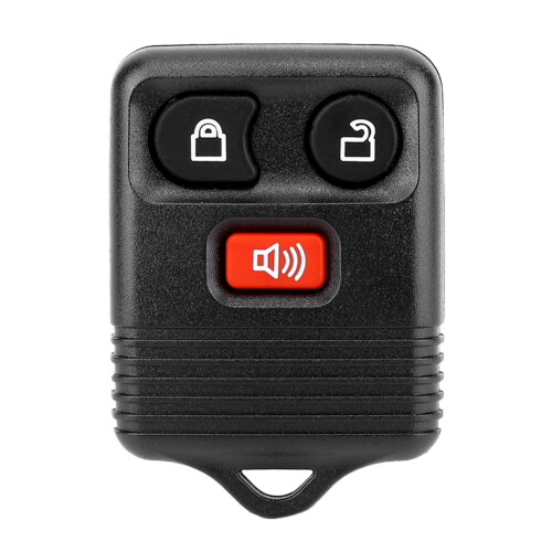 Télécommande de remplacement à 3 boutons compatible avec les véhicules Ford, télécommande d'entrée sans clé autoprogrammable avec outil de