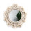 Artisan-Crafted Boho Wall Decor, Sunburst Macramé Mirror, Universal Decorative Item 1