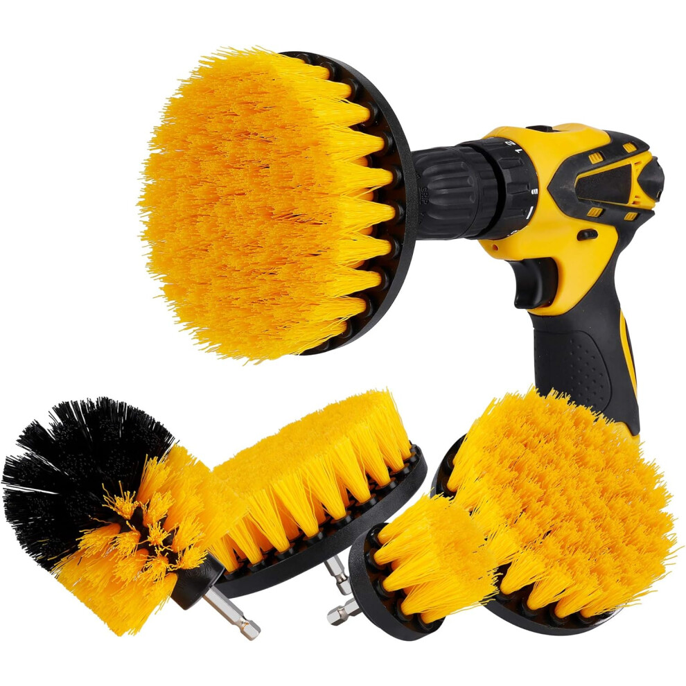 Ultimate Drill Brush Set For Household, Motorized Scrubber Kit With Extended Attachment, Quick And Easy Change For Versatile Cleaning 9405630090512
