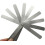 Επαγγελματικό ατσάλινο φίλερ, εργαλείο μέτρησης διπλής σήμανσης με μετρικό και 3