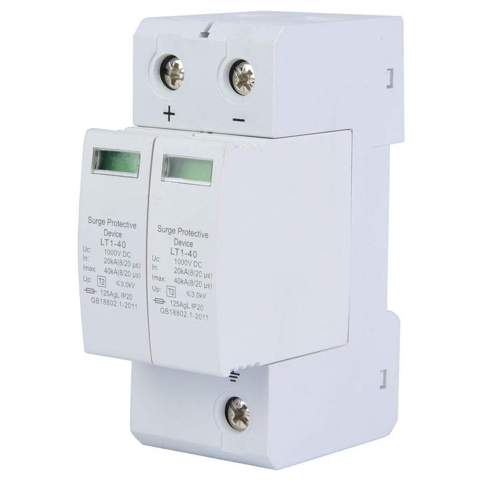 Indoor Surge Protection, Fire Retardant Pc Shell Surge Arrester Device Rapid Response Voltage Surge Protector For Photovoltaic, D.c. Systems 9448196401972
