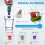 Digital Ph Meter, Water Quality Tester, Backlight Lcd Display, Ip67 Waterproof, Professional Testing Kit For Hydroponics, Drinking Water, Aquarium 2