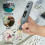 Mini Cordless Rotary Tool, 5-Speed Grinder Kit with Advanced Variable Speed Control and Ergonomic Design for Precision Crafting, Compact Electric 2