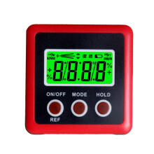 Professional Digital Angle Meter, Waterproof Electronic Protractor with Fast Response & Large Lcd Screen for Woodworking & Machinery