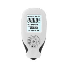 Precision Thickness Gauge, Non-Destructive Measurement Paint Thickness Tester with Portable Design for Used Car Paint Inspection, Electroplating,